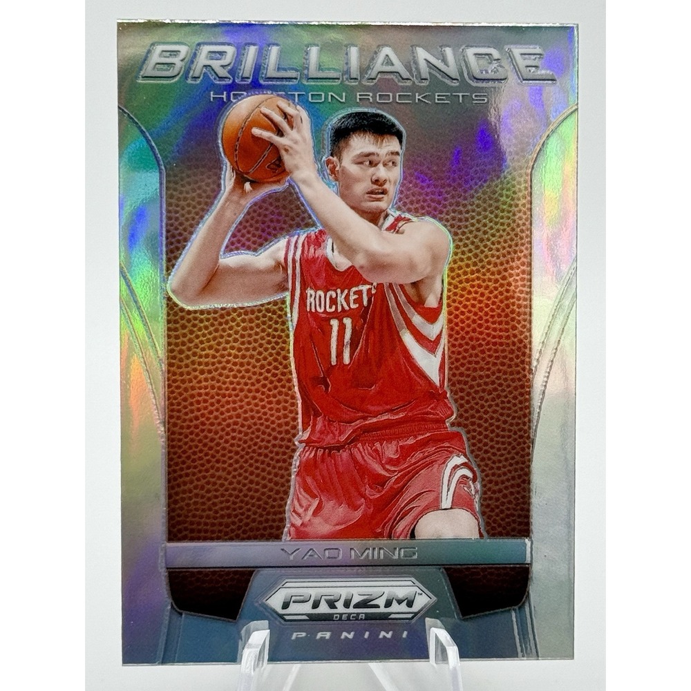 2023-24 Prizm Deca Yao Ming‎ Silver Prizm Brilliance #11 Rockets
